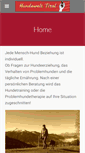 Mobile Screenshot of hundewelt-tirol.at